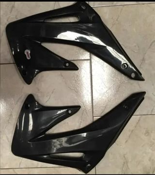 Honda chapas varios y protector radiador aluminio