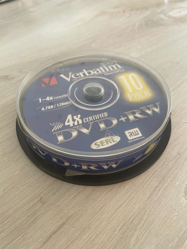 Torre DVD+RW riscrivibili