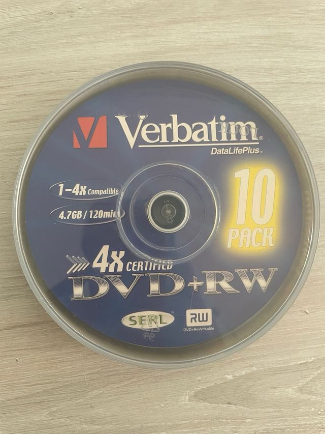 Torre DVD+RW riscrivibili