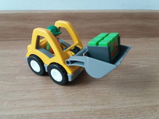 Excavadora Playmobil 123