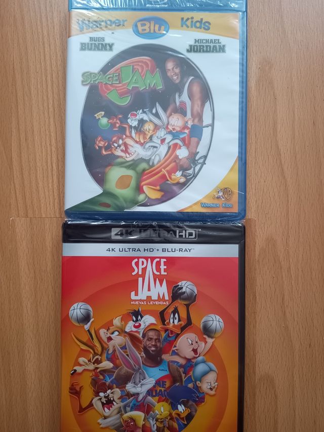 Pack Space Jam 4K y bluray