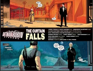 Arte original comic Batman Robin Eternal 8, Pg.8