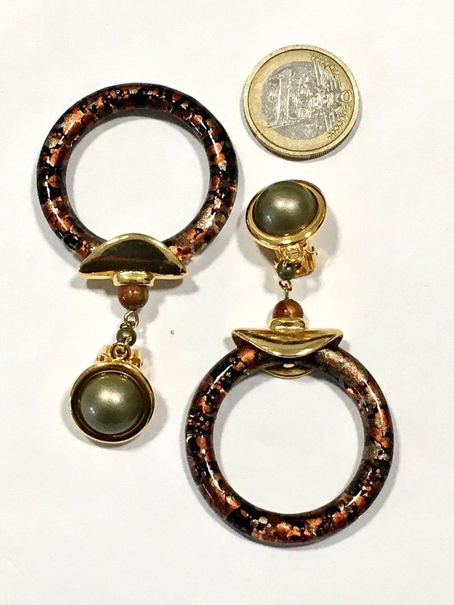 Orecchini clips cintage Made in Italy