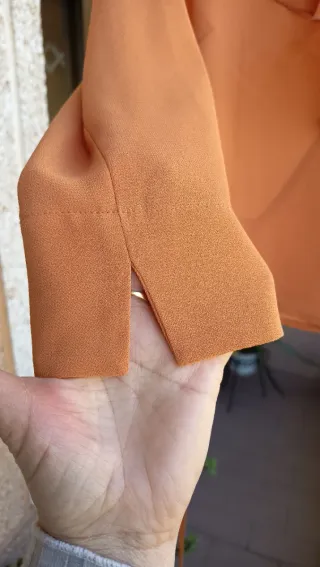 Blusa cruzada mujer