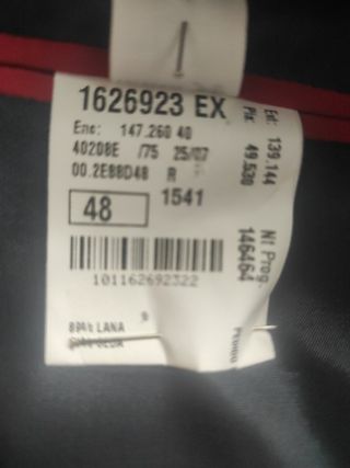 Traje Mássimo Dutti , totalmente nuevo