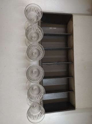 Bicchieri da liquore a calice