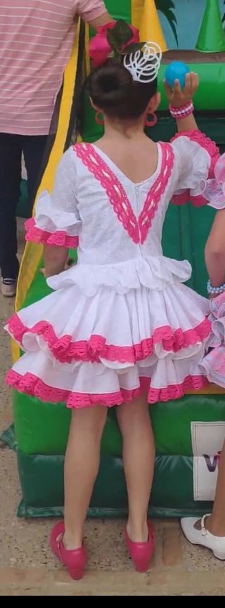 Vestido flamenca niña