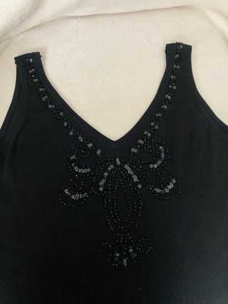 Camiseta de brillo Zara