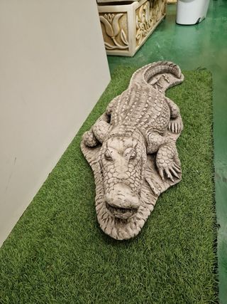 FUENTE JARDIN COCODRILO