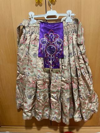 Traje de fallera infantil (1-4 años aprox)