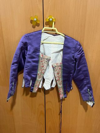 Traje de fallera infantil (1-4 años aprox)