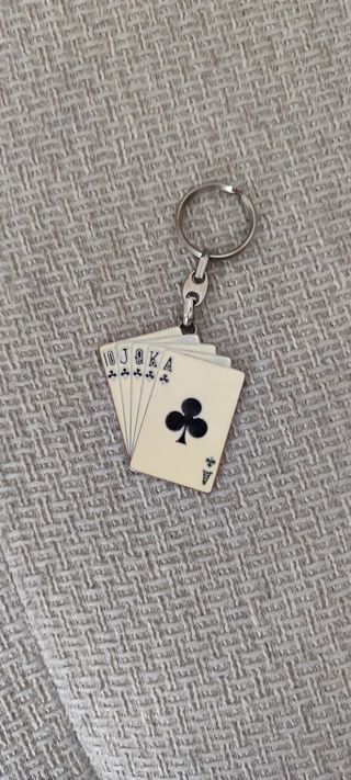 Llavero cartas de poker