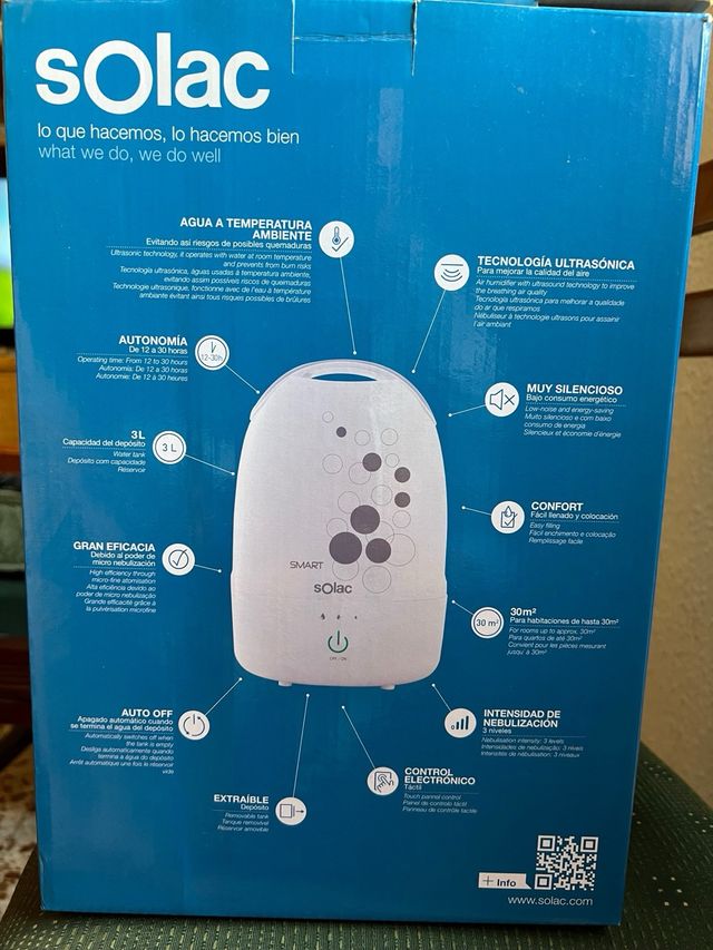 Humidificador Solac