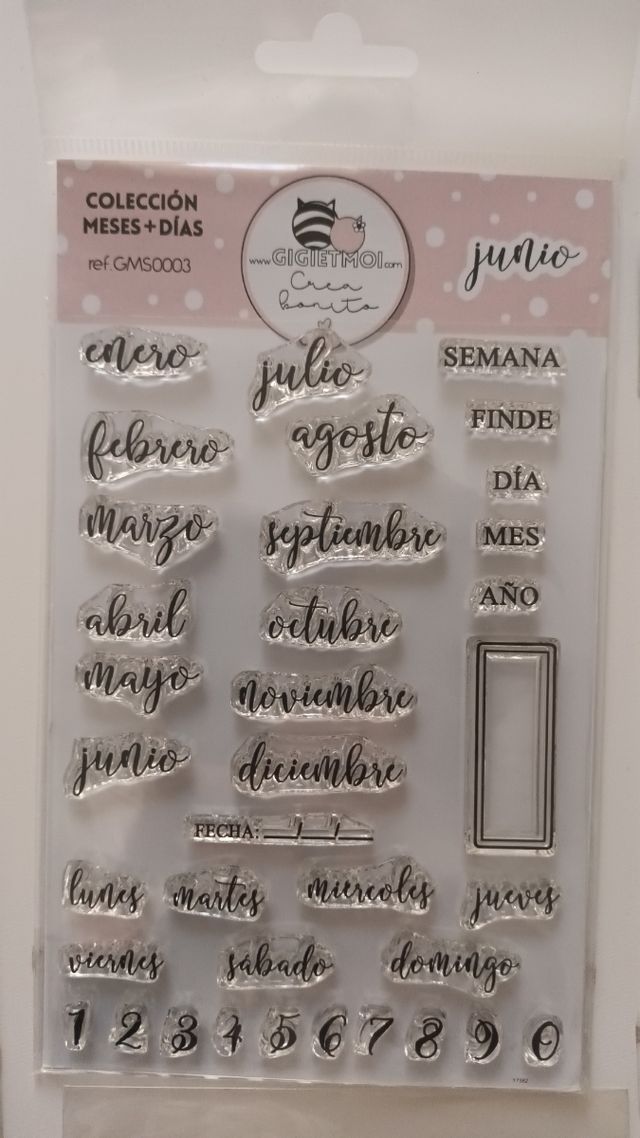 Lote sellos scrapbooking