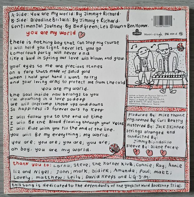 The Communards. A estrenar1985. MaxiS