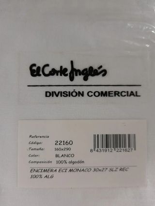 Sábanas encimeras 100% algodon cama 90