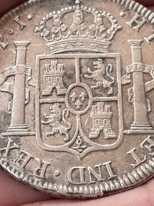 8 reales potosinos , 1820