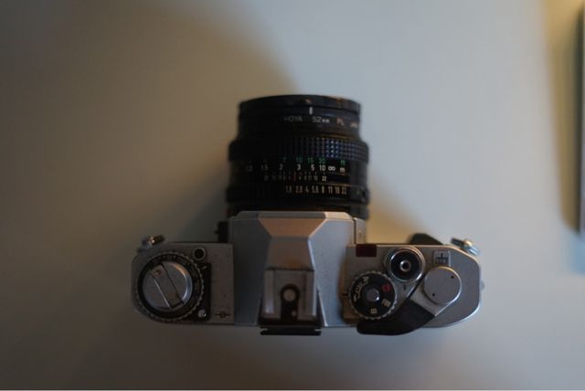 Canon Av1 reflex y objetivo 50mm canon