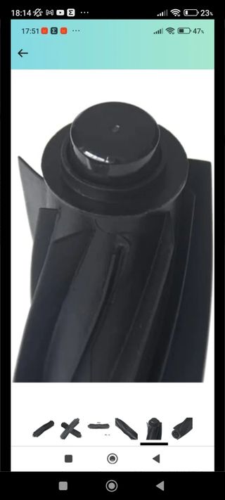 Rodillo cepillo aspiradora Conga