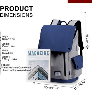 Mochila Wind Took Portátil 15.6" con Puerto USB