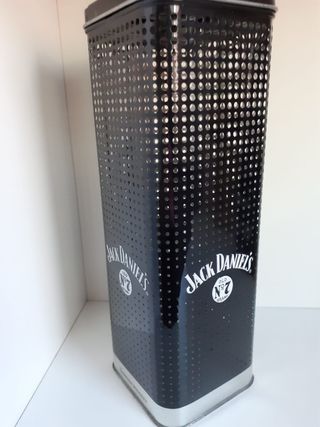 Set due scatole latta Jack Daniel's.
