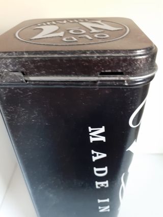 Set due scatole latta Jack Daniel's.