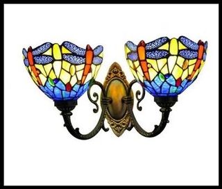 Aplique Tiffany Modelo Richmond Blue