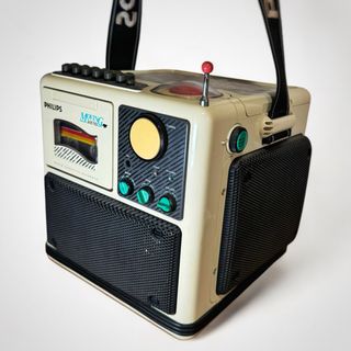 Philips D8082 Moving Sound - Estilo Memphis/90s