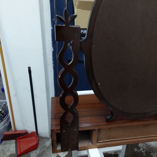 Espejo tocador de madera