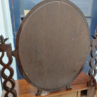 Espejo tocador de madera