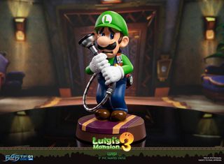 Estatua PVC Luigi 23 cm. Luigi's Mansion 3 
