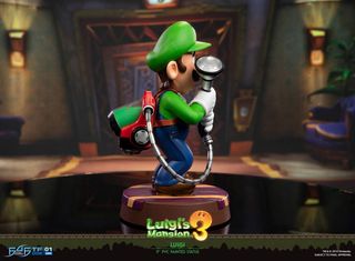Estatua PVC Luigi 23 cm. Luigi's Mansion 3 