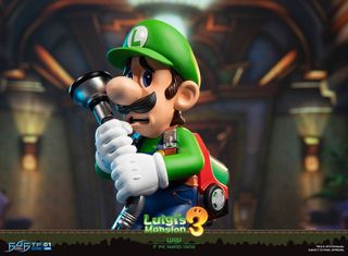 Estatua PVC Luigi 23 cm. Luigi's Mansion 3 