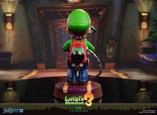 Estatua PVC Luigi 23 cm. Luigi's Mansion 3 