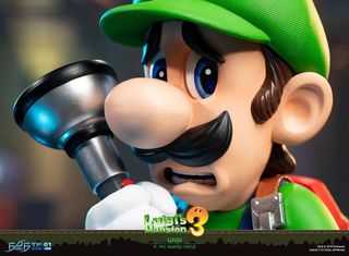 Estatua PVC Luigi 23 cm. Luigi's Mansion 3 