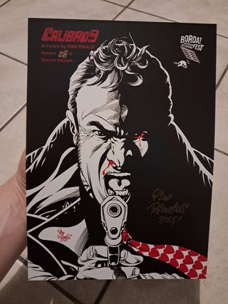 Stampa Calibro 9 Pino Rinaldi Borda Fest