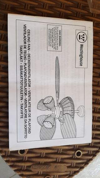 Ventilatore da soffitto per interni ed esterni