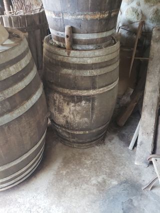 Barricas de vino antuiguas