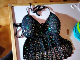 Top lentejuelas precioso