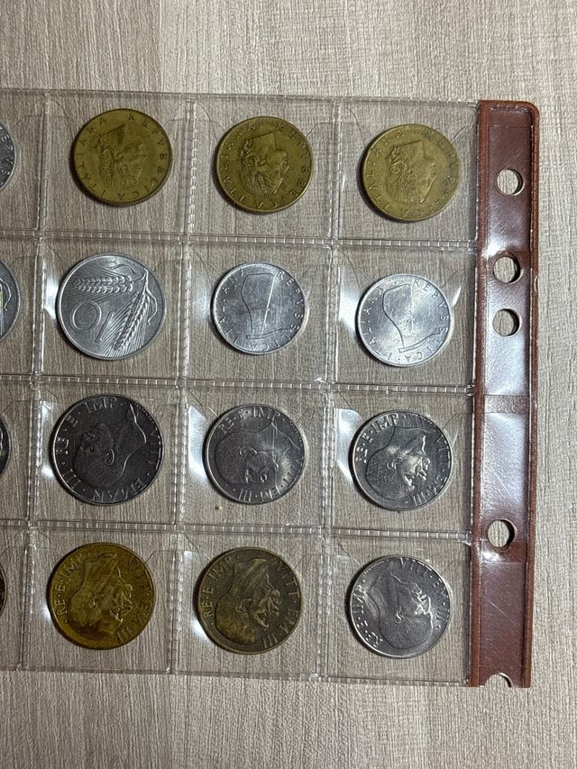 Lotto monete da collezione 24pz