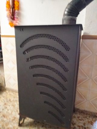 stufa a pellet, pietra d'ulivo ecc...