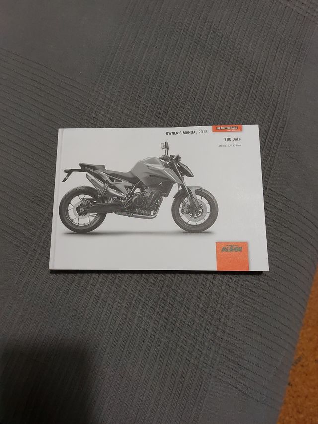Owner's manual KTM Duke