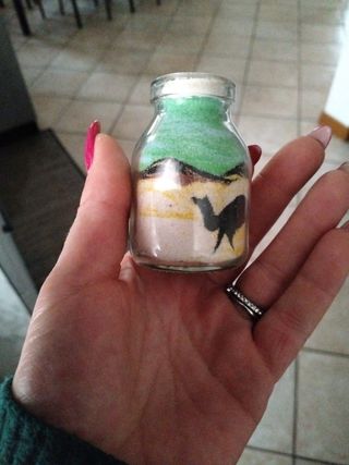 Souvenir sabbia di Sharm