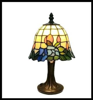 Lampara Tiffany Modelo Mini Flower