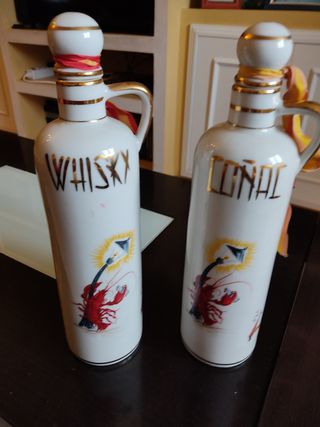 Botellas de ceramica