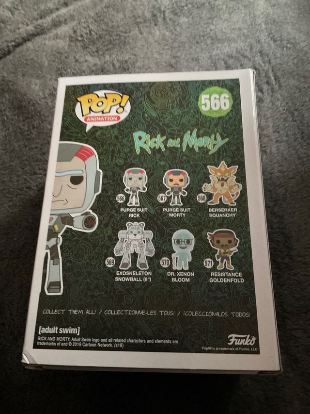 Funko pop purge suit rick 566