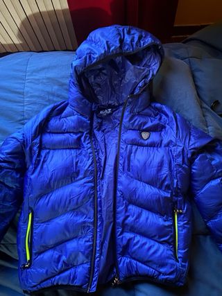 Piumino Armani Blu, Bambino 8A 130 cm