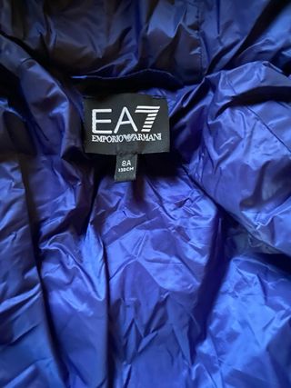 Piumino Armani Blu, Bambino 8A 130 cm