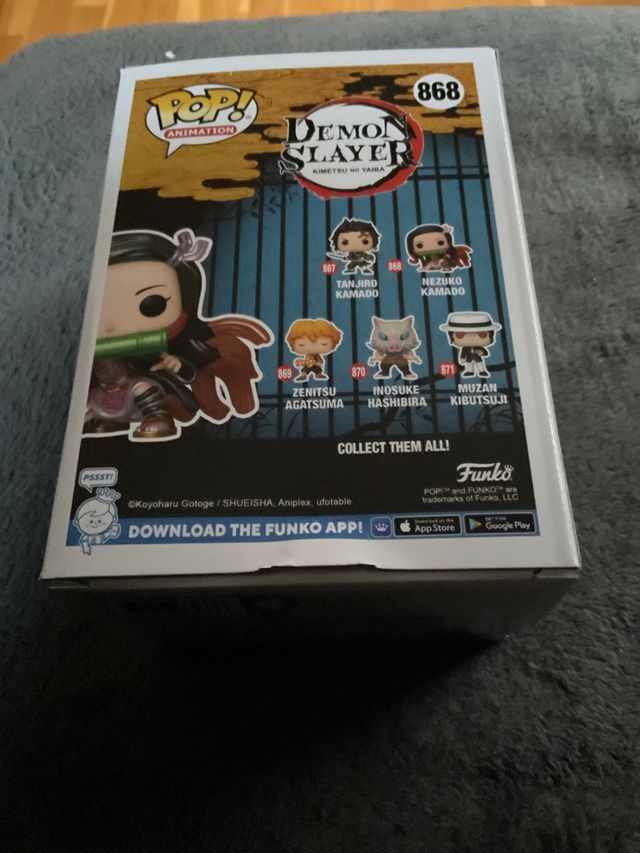 Funko pop nezuko kamado 868  metallick