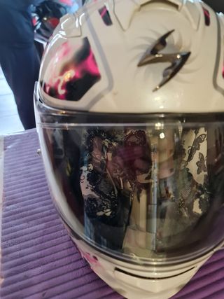 Casco integral mujer
